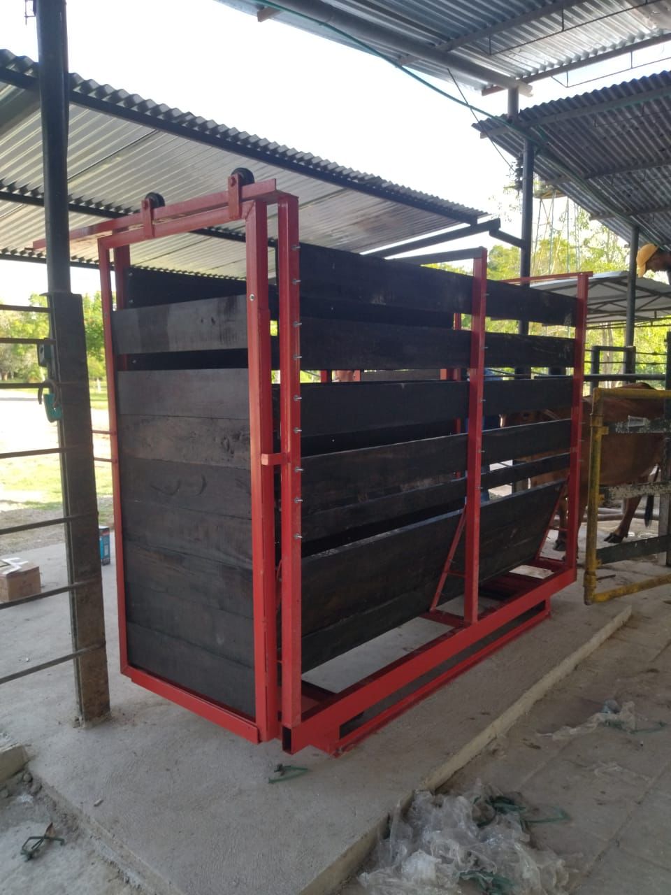 Básculas ganaderas