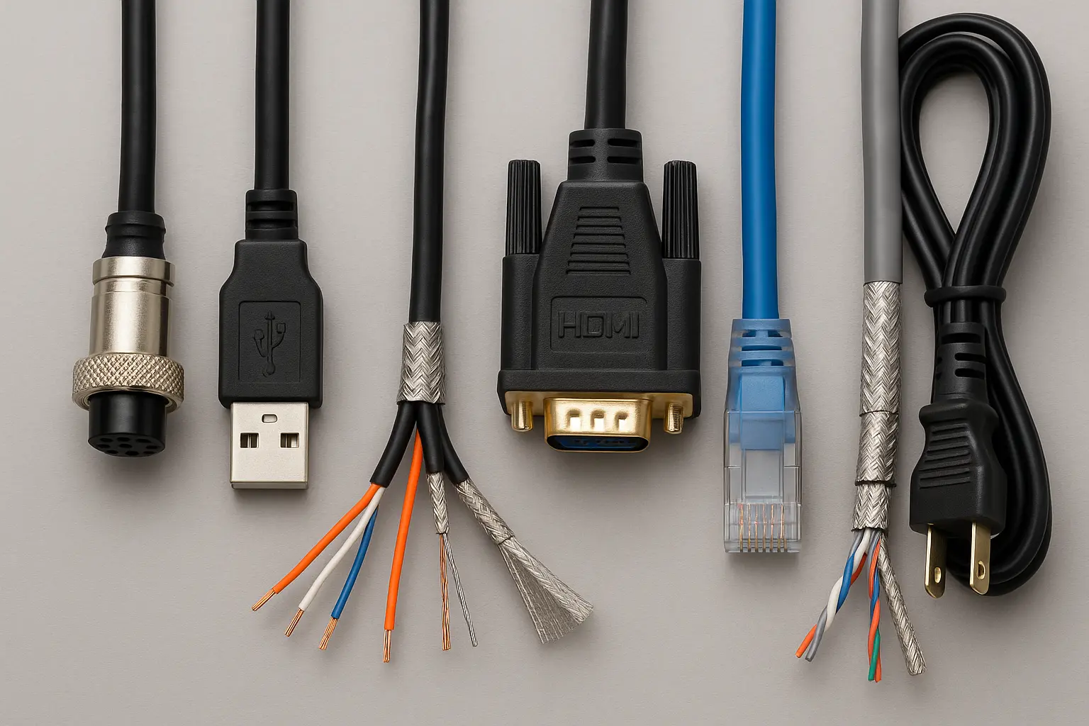 Cables para sistemas de pesaje industrial