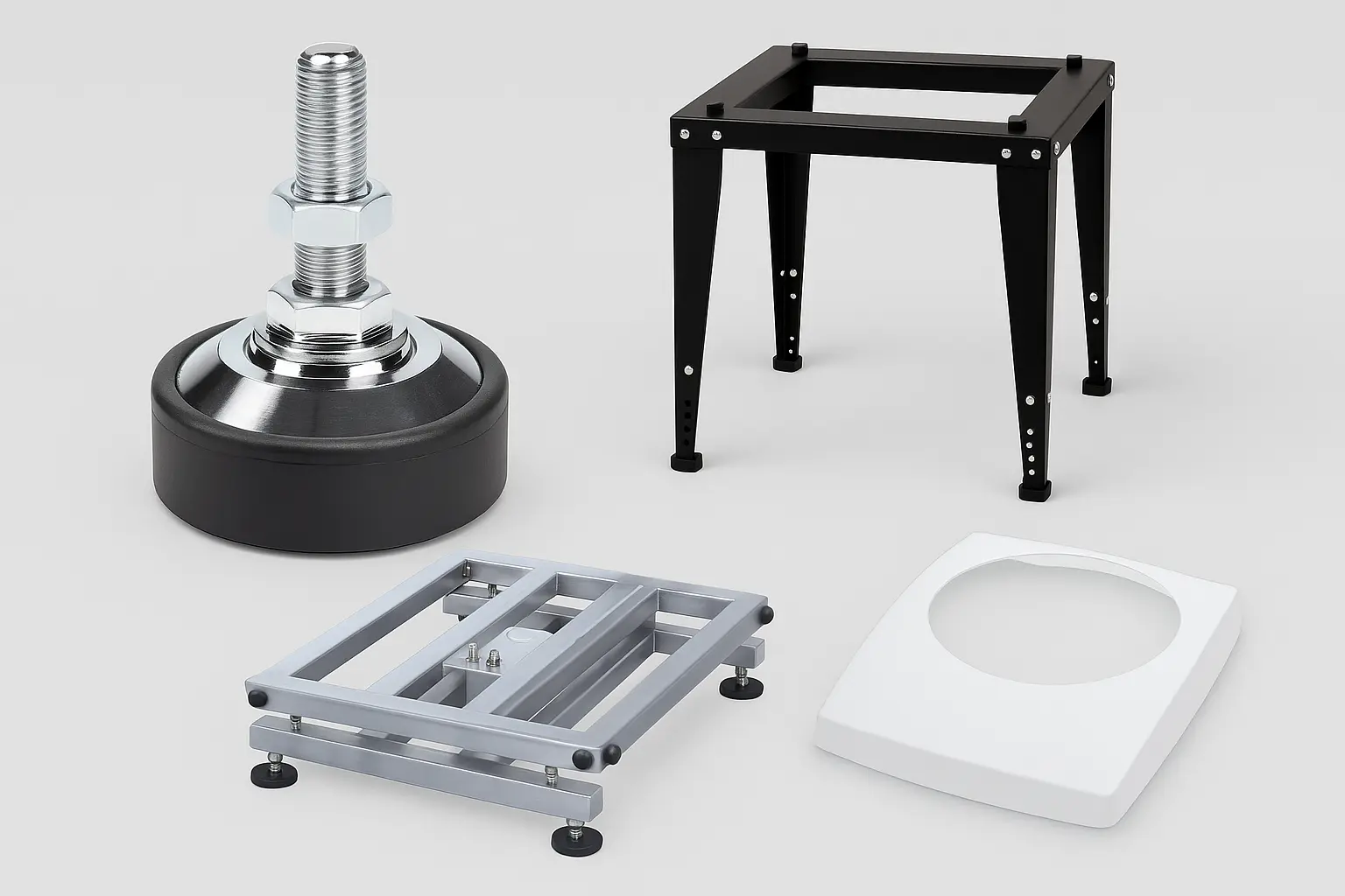 Báscula metálica modular