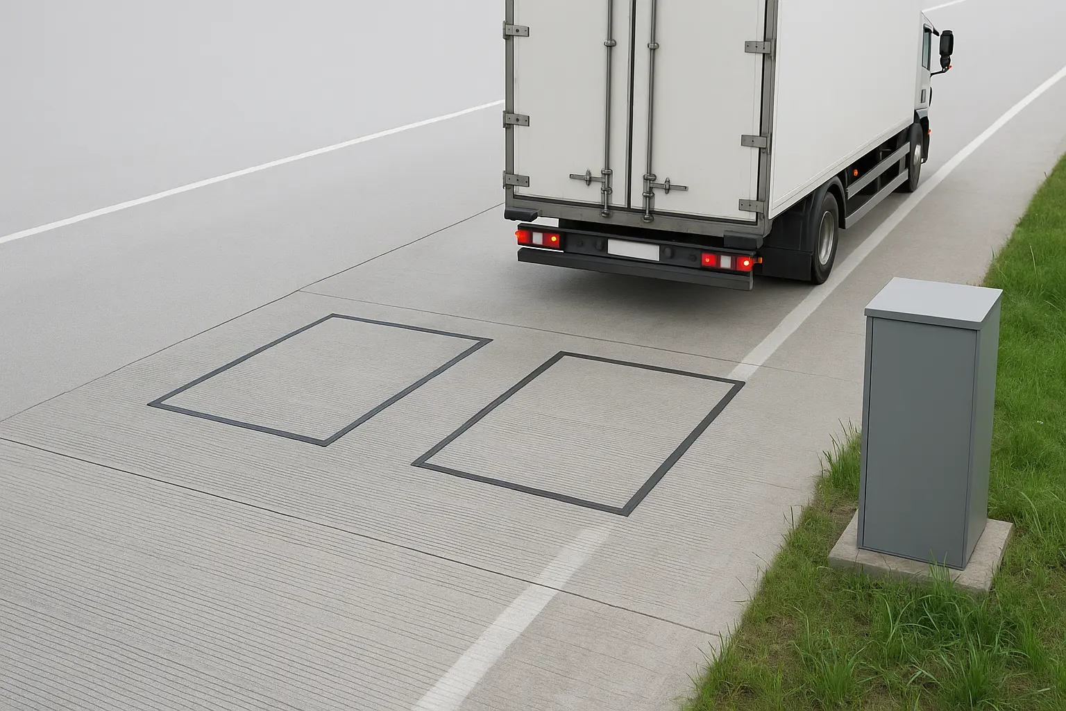 Loop inductivo para pesaje vehicular